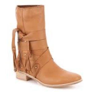 See By Chloe Dakar Leather Bootie Brown Size 38